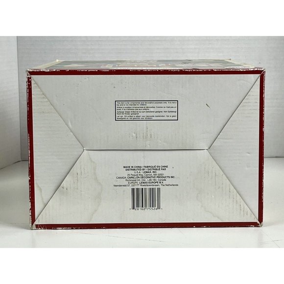 Lemax Village Ceramic TWIRLY'S SOFT SERVE Ice Cream 2007 Light Box Rare - Picture 7 of 14